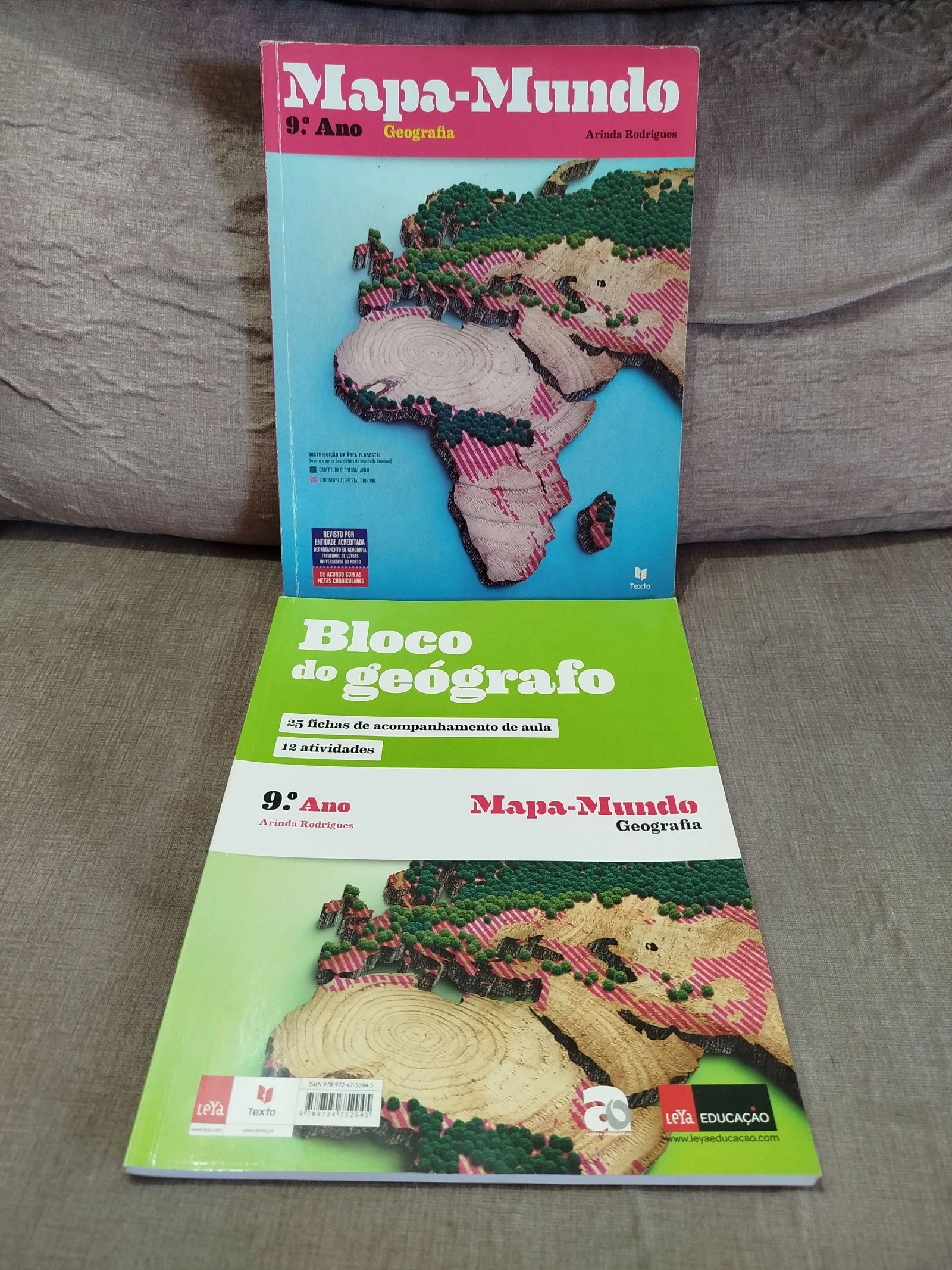 Mapa Mundo Geografia 9.º Ano Pack Completo Arinda Rodrigues